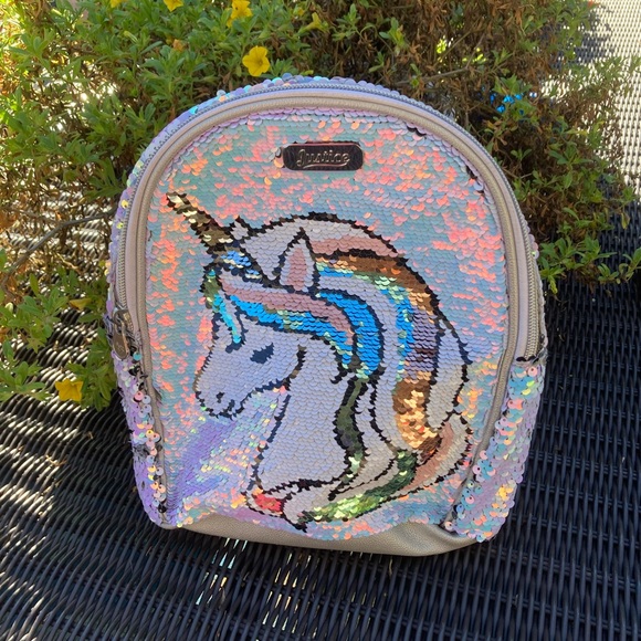 Justice unicorn flip sequin mini backpack - Picture 6 of 6